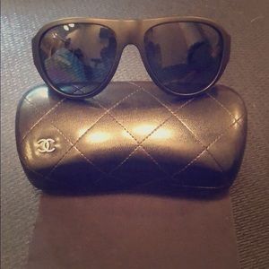Chanel Black Sunglasses
